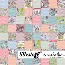 Bio Baumwolle Lillestoff - Patchwork Susalabim